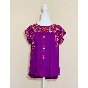 0088  Savanna Jane blouse, whimsical blouse, spring blouse, boho blouse